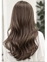 ルノヘアー(Lunohair)&nbsp;小顔レイヤー×ミルクブラウン髪質改善カラー×秋カラー