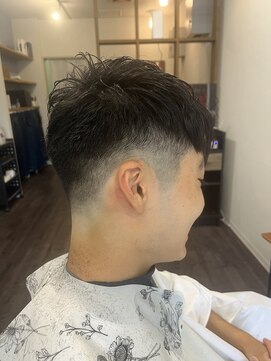 髪と音 メンズフリンジスタイル
