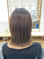 ストーリアエフ 郷東店(storia.f) ナチュラルな外はねボブ