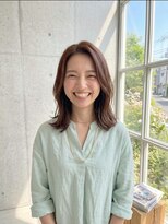 レガリタ(Regarita)&nbsp;【ミディアムレイヤー×ミントグレージュ】◎20代30代
