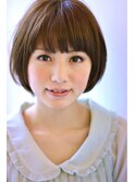 ナチュラルショートボブ[Roops表参道・南青山]