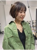 マッシュショートボブ