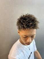 メンズ ラピス(Men's Lapis) フェードTAHアップバング