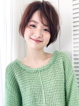 アイティー バイ アルバム 中野店(IT by ALBUM) ニュアンスショート_ウェーブパーマフォギーベージュ_46865