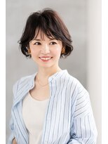 マグノリア オモテサンドウ(MAGNOLiA Omotesando)&nbsp;プリカールで根元ふんわりひし形ショートパーマ