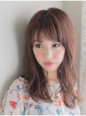 ☆月曜営業☆【ojiko.roji】大人可愛いウェットなセミロング