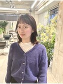 piilo/ベイビーパープル/ くびれボブ/大人ボブ/レイヤーボブ