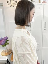 イコ 表参道原宿(ico)&nbsp;アッシュグレージュ イルミナカラー LAケラチントリートメント