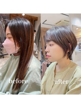 ティアラ 桜木町(TIARA) REAL SALON WORK～スタイルチェンジ/ばっさりショート