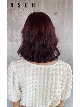 アッシュ 滝の水店(ASCH) ピンクカラー