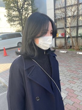 ヘアサロン ガリカ 表参道(hair salon Gallica) 透明感地毛風カラー/大人かわいいゆるふわウェーブ