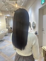 アンド ラ ブランシュ(&.La Blanche)&nbsp;顔型別ヘアスタイル特集/ピンクブラウン/エアリーロング