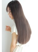 縮毛矯正ストレートストリートメント艶カラーロング神戸/岡本