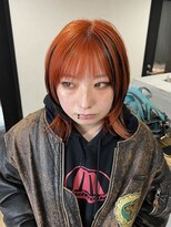 エモ(emo.) ショートウルフ × セクションカラー