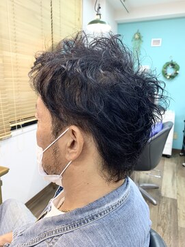 ブレス ヘアアンドスパ 湘南台(bless hair spa) 外国人風無造作メンズスタイル