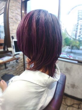 アトリエナガノ(atelier nagano) ニュアンスカラー/センターパート/ツヤ髪スタイル/ブルージュ