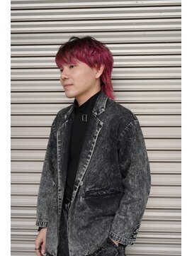 グロウオモロマチ(GLOW OMOROMACHI) GLOW#ハイトーン#ウルフカット#メンズカット#ブリーチ