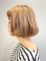 ソト 銀座(soto.)&nbsp;ハイライトカラー/くびれヘア/レイヤーパーマ/ミニボブ[銀座]