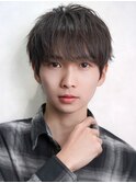 爽やかツーブロック 【ナチュラルシースルーマッシュ】