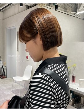 キートス(Kiitos) mini bob/beige color