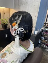 ホーミー(Homie)&nbsp;卒業式ヘア/水引き/金箔