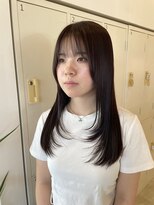 サラ ビューティー サイト 古賀店(SARA Beauty Sight)&nbsp;【顔周りレイヤー】20代30代/パールベージュ/ローズブラウン