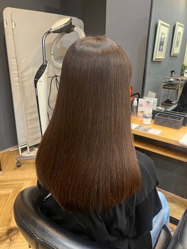 アルター(aL ter) 艶髪縮毛矯［グランマッシュ/デザインカラー］長野歌穂