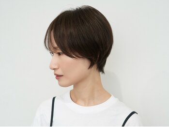 ログ 高松木太店(Log)の写真/《女性らしさ引き出す》大人ショートやショートボブも扱いやすく洗練された似合わせショートを提案* [高松]