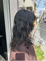 ゴーズゴードットビー 吉祥寺(go s go .b)&nbsp;【gosgoタカハシ】ミディアムパーマ/吉祥寺パーマ/ドライパーマ