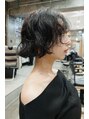 ピープル(people) モードにもカジュアルにも合うパーマ