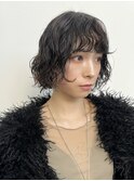 〇ニュアンスパーマベージュカラーレイヤーカット