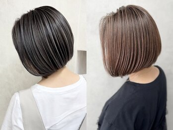 クララジャパン ハカタエキマエ(CLALA JAPAN Hakataekimae)の写真/【髪質改善×白髪染め】白髪でも大丈夫！髪質改善で若々しい印象の髪に導きます♪艶やかな仕上がりに☆