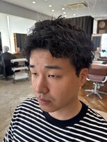 メンズカノエ 山口小郡店(Men's CANOE)&nbsp;スパイキーショート　ピンパーマ