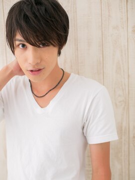 モッズヘア メン 上尾東口店(mod's hair men) ≪mod's men≫重めバングの目力ＵＰショートj