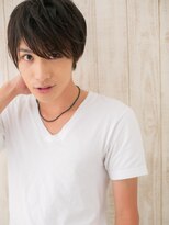 モッズヘア メン 上尾東口店(mod's hair men) ≪mod's men≫重めバングの目力UPショートj