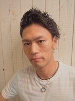 ディーエイチハルクローバー(Dh-HAL clover)&nbsp;さわやかナチュラルツーブロックスタイル