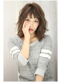 くせ毛風の波ウェーブロブ
