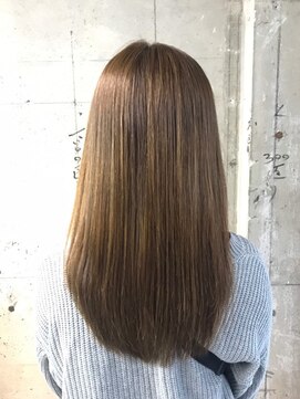 オッソ(OSSO) パープルグレー_ボブディ丸みショート無造作カール