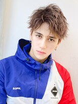 リップス 表参道店(LIPPS)&nbsp;【スパイキーアップバング】×【ハイトーンカラー】