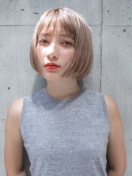 ルティア 池袋(Lutia) お洒落ハイトーンボブ