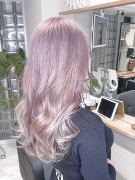 ミオ バイ レニア(mio by ReniA) 2ホワイトブリーチ　パープルベージュ