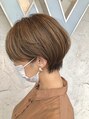 ダブルオオガキ (W-ogaki) 明るい髪の白髪ぼかしもお任せ◎ショートカット得意です！