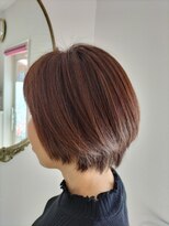 チモト美容室&nbsp;シャギーショート