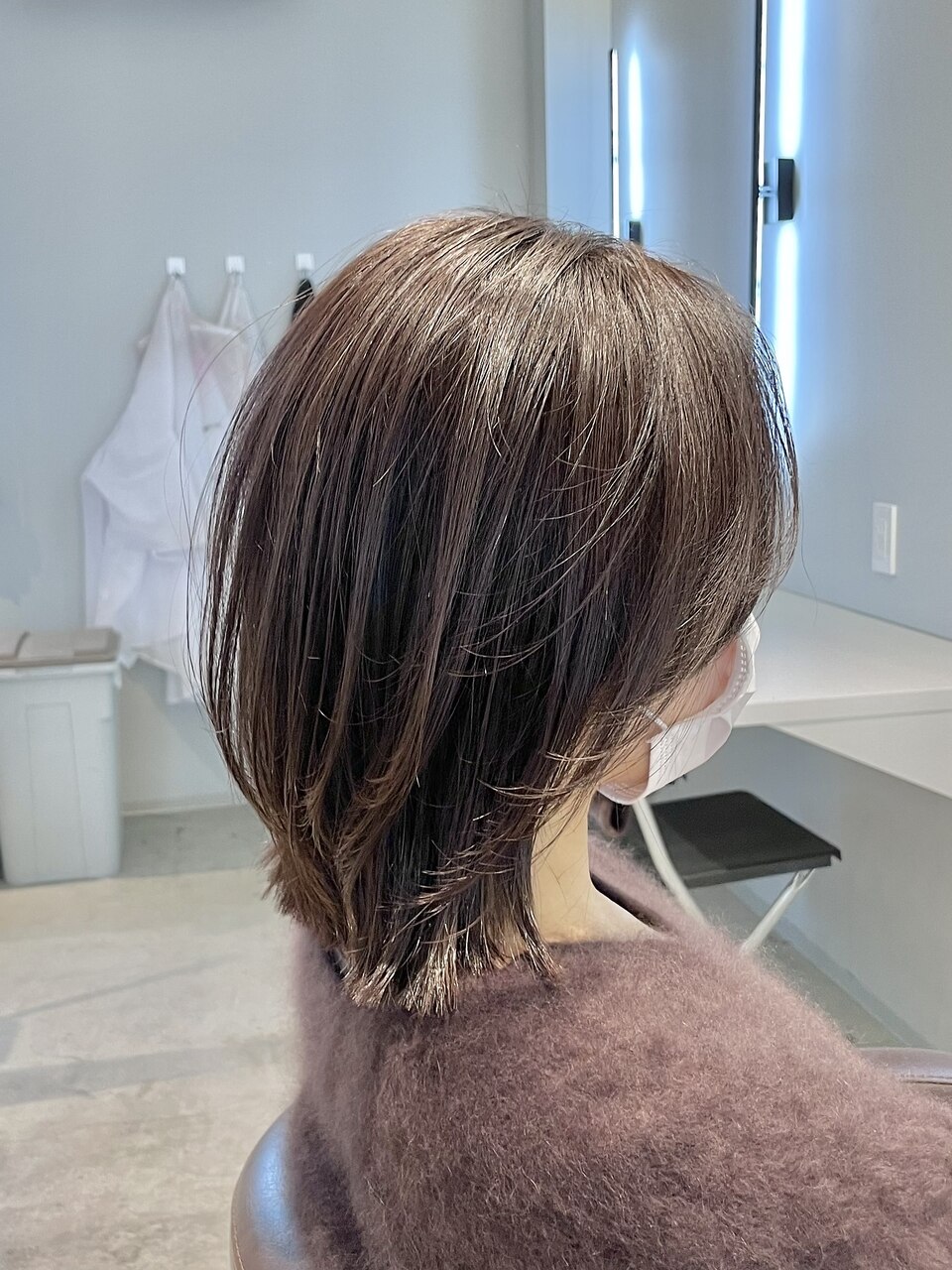 ぷつっとミニボブ / 耳掛けボブ / 黒髪 / 艶髪 / 群馬太田：L189971921