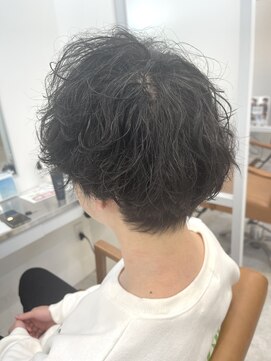 ロミーオム 本厚木(ROMMY. Homme) 波巻きツイスパMIXパーマ