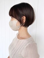 アイティーバイアルバム 北千住店(IT by ALBUM)&nbsp;ナチュラルショート_ショコラアッシュヘルシースタイル_ba407361