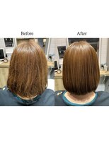 カミケンガレリア(kamiken. galleria)&nbsp;さらさら上品きれい美髪エステ縮毛矯正ボブ【カミケンガレリア】