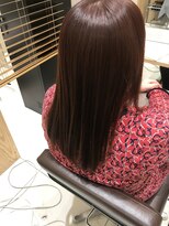 アニュー 北浦和店(ANEW)&nbsp;《髪質改善》ツヤ感のあるピンク系カラー