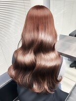 アース 東戸塚店(HAIR & MAKE EARTH) 20代30代40代韓国ロングヘア髪質改善カラーチェリーブラウン