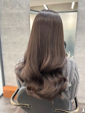 リリー(Lilley) 【lilley 稲永麻衣】髪質改善+ブリーチ+ダブルカラー+韓国ヘア